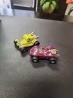 Tonka Totes Dune Duster Purple Sparkle, Sparkle Green Dune Buggys 1970 Vintage