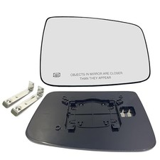 Ram Passenger Right Side Heated Mirror Glass Compatible with 2009-2018 Dodge