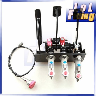 US SHIP Race Performance Bias Pedal Box Hydraulic Clutch Rally Assembly