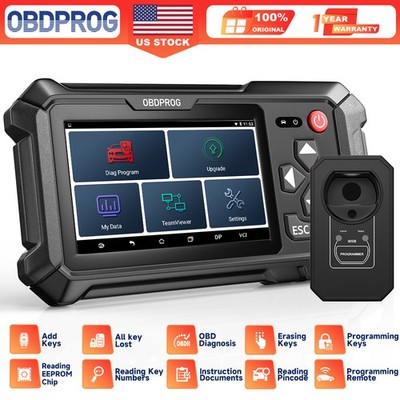OBDPROG 501 Key Programmer Car Diagnostic Wifi Remote Key Immobilizer Scanner