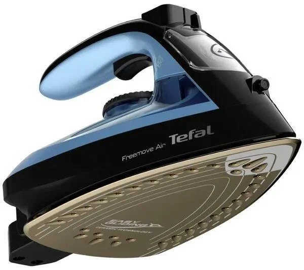 Tefal FV6551G0 Freemove Air 2400W 0.25L Cordless Steam Iron Black/Blue - Image 2 of 4
