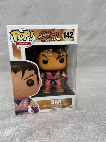 Funko Pop! Street Fighter Dan #142 New