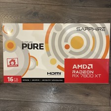 Sapphire Pure Amd Radeon Rx 7800 Xt 16gb Gddr6 Graphics Card