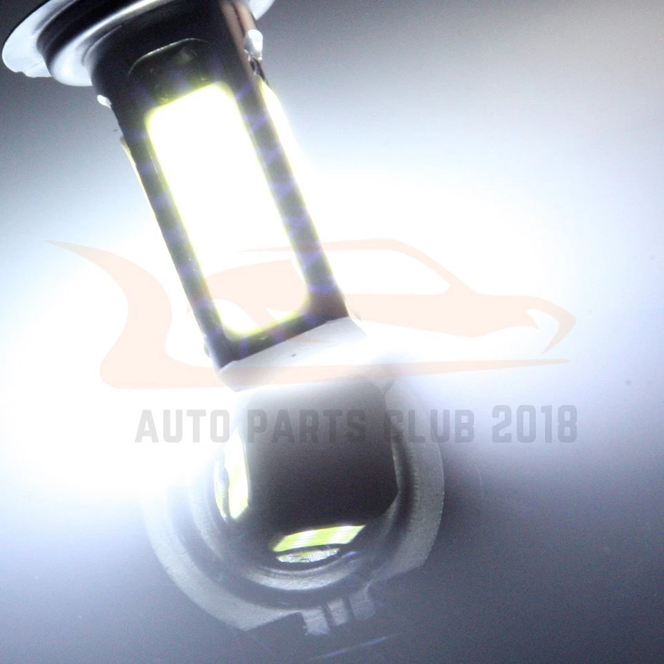 2x Bright H7 6000K High Power COB LED 100W Fog Xenon White Light Driving Lamp - Image 2 of 4