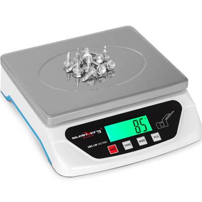 Digitale Küchenwaage 25kg/1g Feinwaage Briefwaage Präzisionswaage Laborwaage LCD