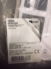 Rolyan 550446 Radial Bar Wrist Cock-Up Splint Polyform Perforated 1/8" Pack of 3