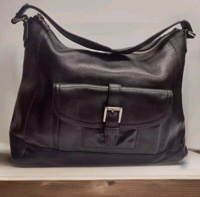 Coach Charlie Black Bag Large Classic Bag Excellent Condition 