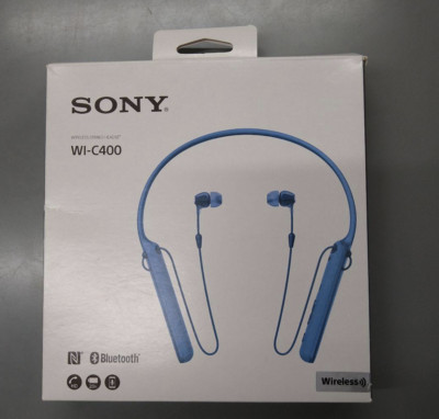 SONY WI-C400 Wireless Bluetooth Stereo In-Ear Headphones Blue | eBay