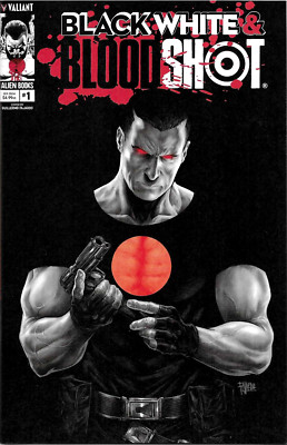 BLACK WHITE & BLOODSHOT #1 (OF 4)  FAJARDO COVER A  VALIANT  SEP 2024  NM