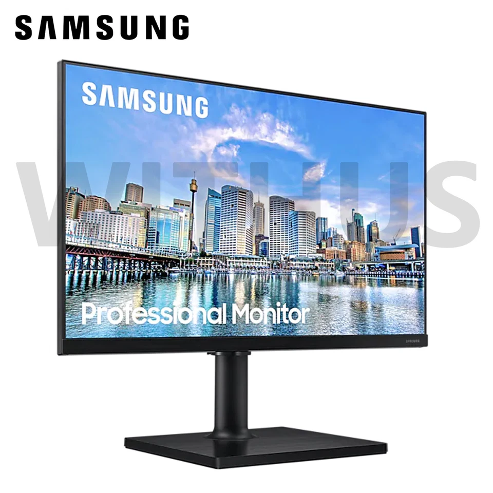 SAMSUNG F24T450FZ Professional 24" Flat Monitor FHD IPS 75Hz FreeSync - Tracking - Image 3 of 4