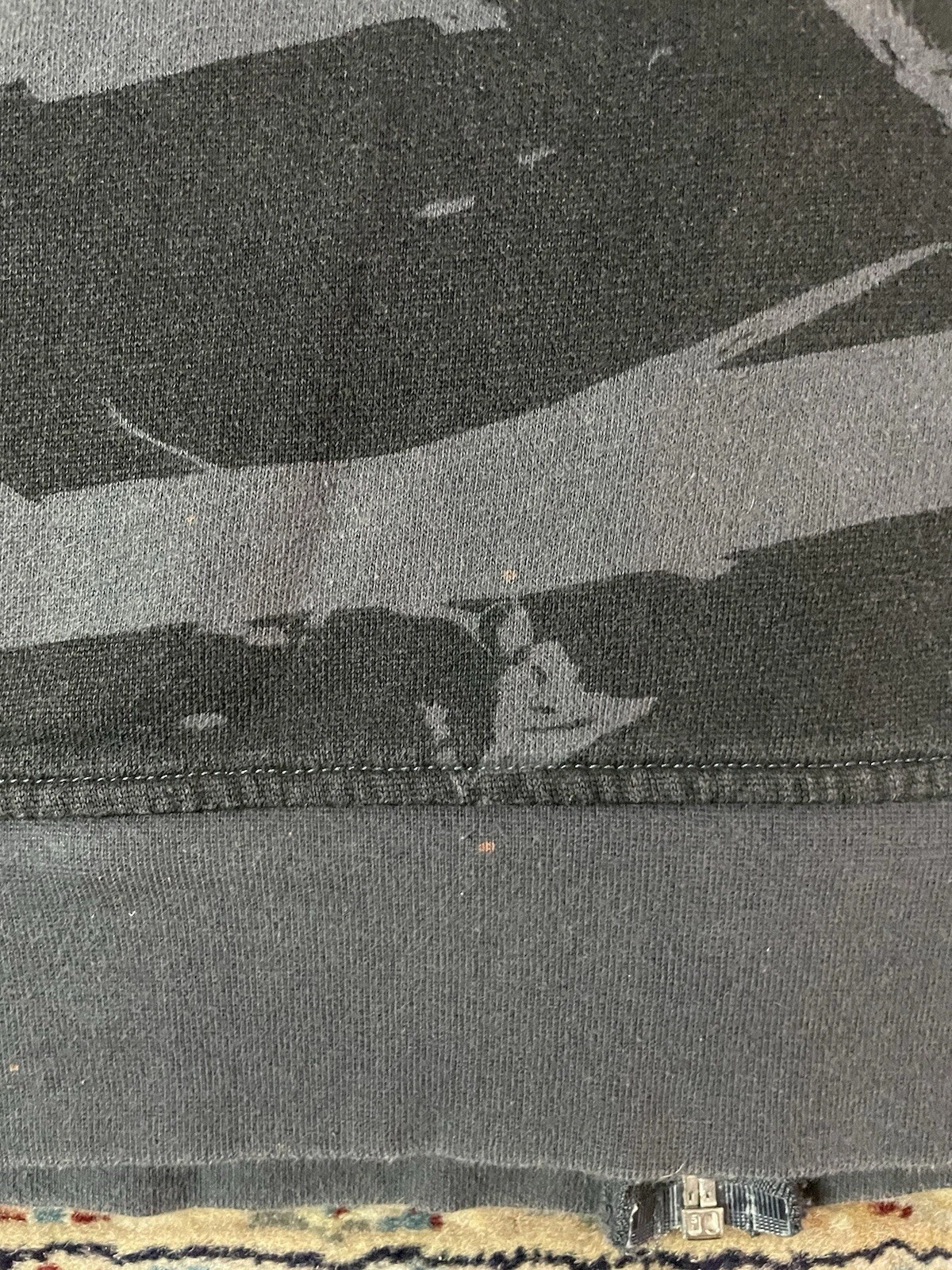 A BATHING APE (BAPE) Felpa con cappuccio e zip intera vintage Y2K anni 2000 stile Volcom Bape