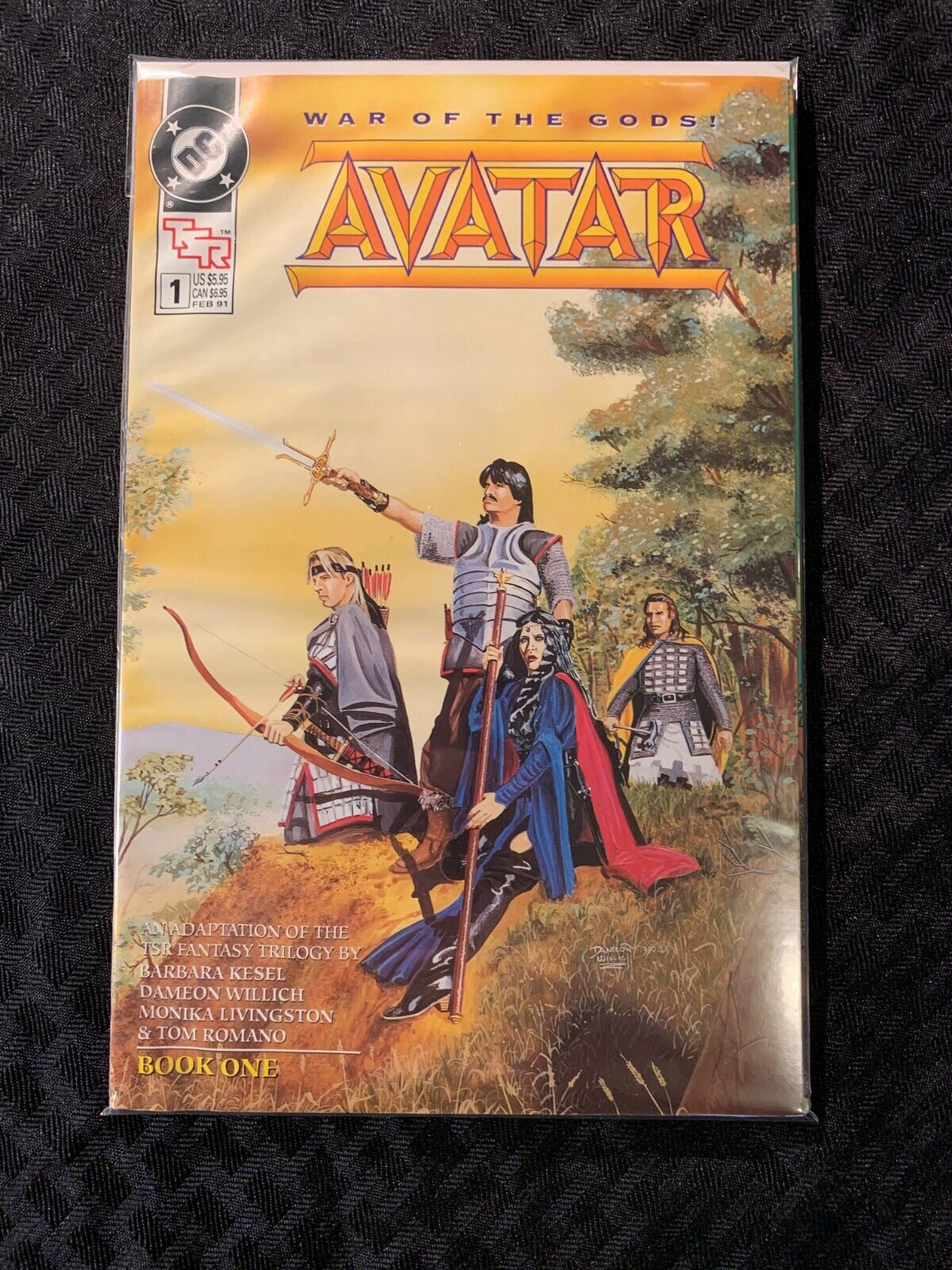 Avatar War of the Gods TSR DC Comics mini series #1 1991