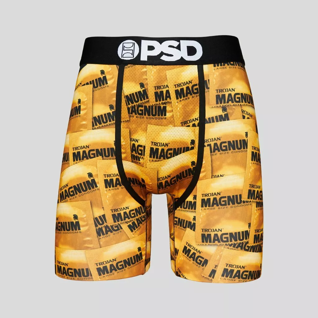 PSD Mens Boxer Briefs Trojan Magnum Pack Size SMALL (28 to 30