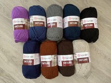 YarnArt Shetland DK Knitting Crochet Yarn with wool.