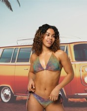 RETRO RAINBOW String Bikini Set