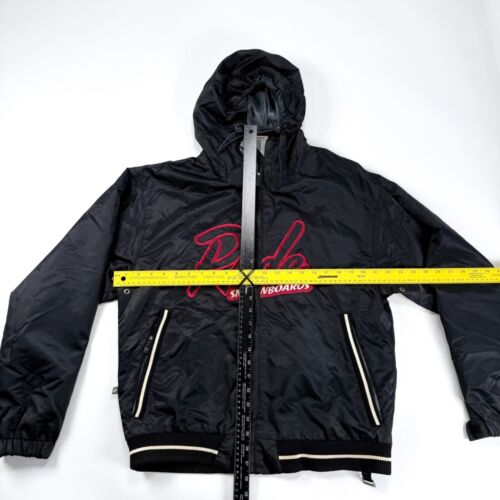 Ride Snowboards Hombres S Snowboard Chaqueta Negra Impermeable Nieve Cremallera Bolsillos Capucha - Imagen 6 de 15