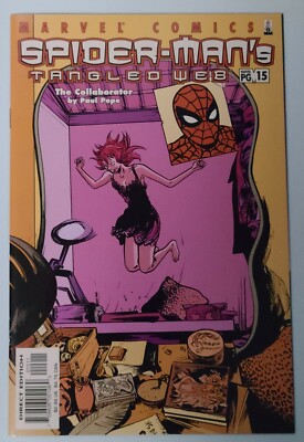 SPIDER-MAN S TANGLED WEB #15 (MARVEL 2002 SERIES) NOS EST~9.4+NM GRADE PAUL POPE