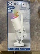 Sealy Multicolor Projector Humidifier - 2 Mist Modes Touch Control 3 Light Modes