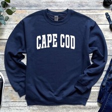 Cape Cod Sweatshirt Cape Cod Massachusetts Classic Crewneck Sweatshirt