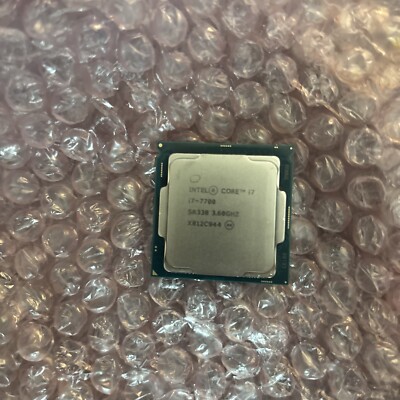 Intel Core I7 7700 Processor (3.60 GHz, 4 Cores, FCLGA1151) - SR338