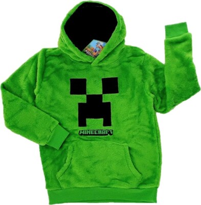 Minecraft Hoodie Sweatshirt Kapuzenpullover Kapuzensweatshirt Gr. 128