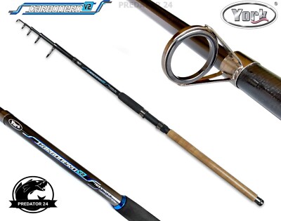 York Carbonero V2 Tele Strong Teleskoprute Angelrute Raubfisch Allround