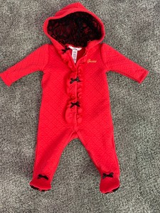 baby girl red jumpsuit