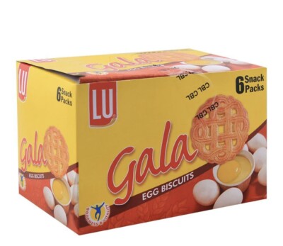 Lu Gala Biscuits Half Rolls  ( 8 Packs In Box) Shipping From USA