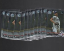 (25) COUNT LOT ANGEL PERDOMO 2017 BOWMAN CHROME PROSPECTS CARD #BCP20