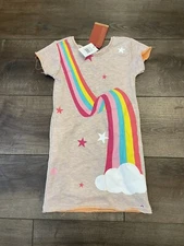 NWT Appaman Rainbow Dress Pockets Girls Size 8