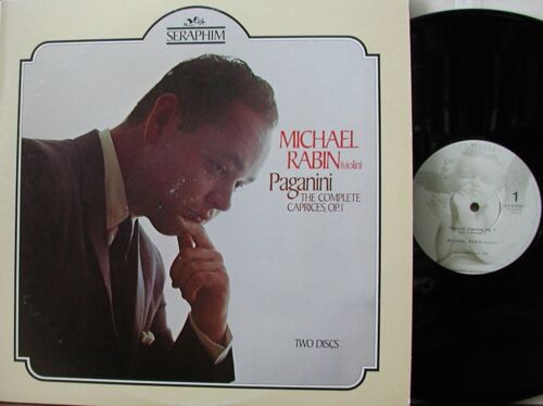 Michael Rabin/Paganini: The Complete Caprices Seraphim Stereo