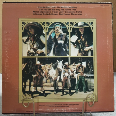 Jimi Hendrix Experience – Smash Hits Reprise Records – MS 2025