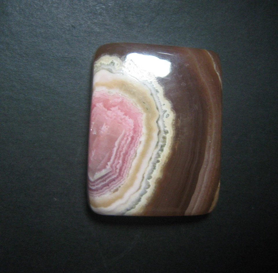 Piedra preciosa suelta natural de rodocrosita cabujón forma baguette 52,50 quilates H 3724 Foto 4 de 4