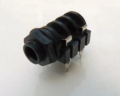 1/4" Mono Switched Chassis or PCB Mounting Jack Socket for hand wired amp 6.35mm - Image 1 of 2