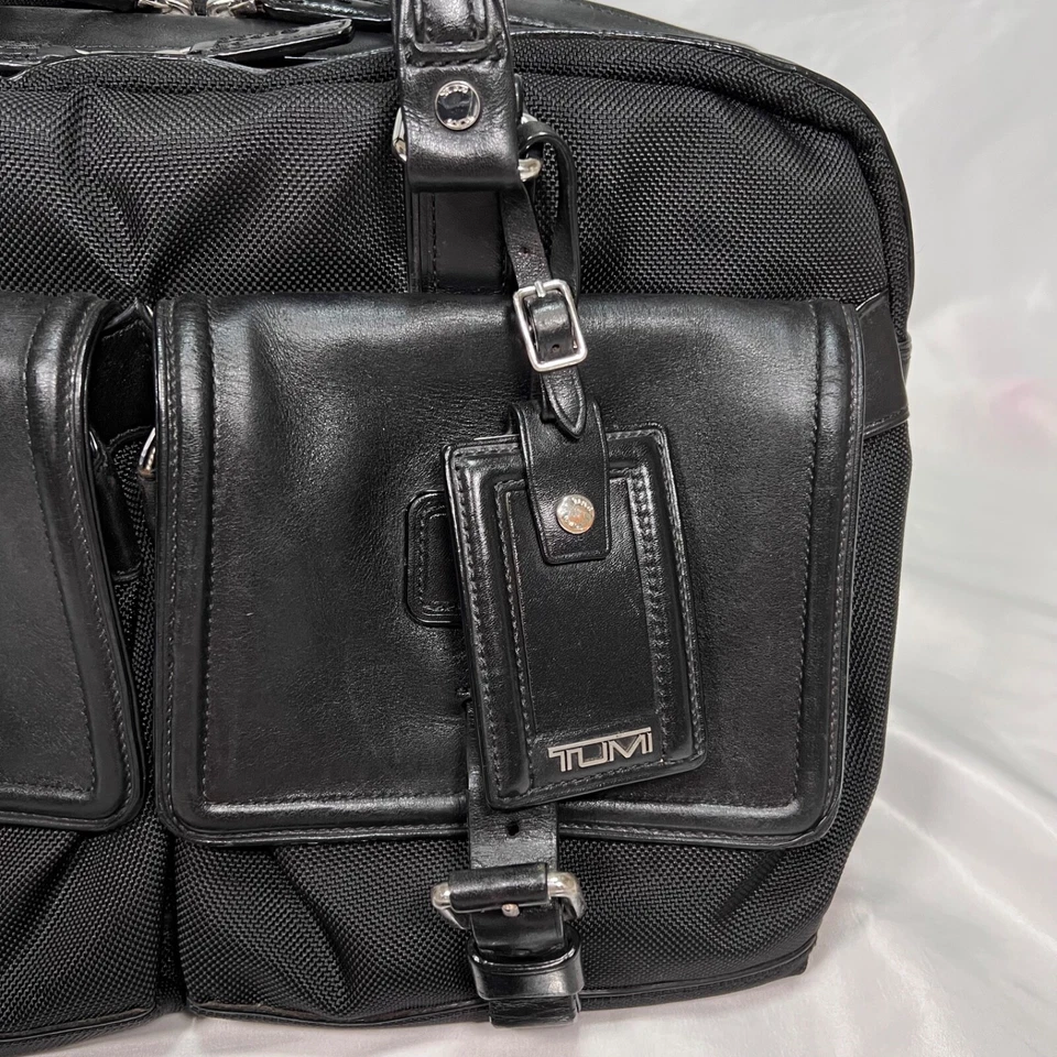 TUMI 29256D BEDFORD T-Pass Carlton Briefcase black leather - Image 3 of 4