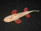 OLD WOOD AND METAL ICE FISHING DECOY LURE BAIT FISHING TACKLE SPORT GEAR ~ LOW $ — photo 7