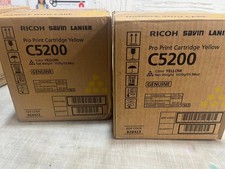 Genuine Ricoh 828598 Brand New Sealed Box Yel...