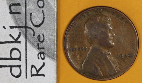 Photo of a 1924-D Lincoln Wheat Cent from an eBay listing that sold on Jul 18, 2026