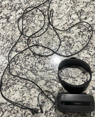 Lenovo Explorer PC VR Headset Black HDMI USB Built-in Camera