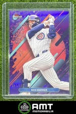 Nico Hoerner 2025 Topps Finest Purple Refractor 41/125 Rare Chicago Cubs #201