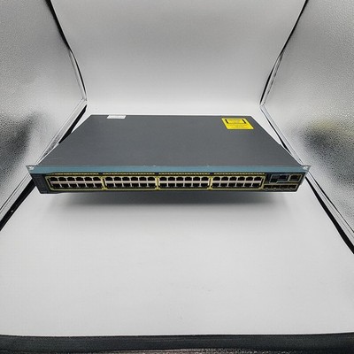 Cisco Catalyst 2960S WS-C2960S-48FPS-L 48-Port Gigabit Managed PoE