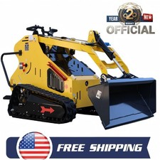 Mini Skid Steer Loader 13.5hp Hydraulic System Electric Start 2026New Free ship