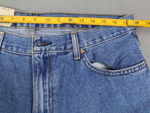 NWT Levi Jeans Men 36x30 Blue 550 Relaxed Tapered Leg Denim Workwear Medium Wash - Picture 6 of 8