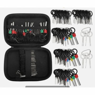 100-Piece Automotive Terminal Removal Tool Set with Carry Case
