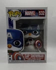 Cap Snowman #532 Captain America Marvel Funko Pop Vinyl Christmas Version