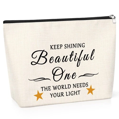 Inspirational Gift Bag Funny Cosmetic Bag – Motivational for Her