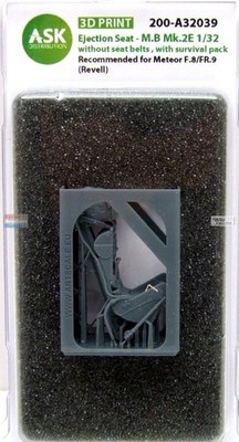 ASKA32039 1:32 ASK/Art Scale MB Mk.2E Ejection Seat without Seatbelts with