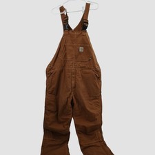 Carhartt Men's R01 Relaxed Fit Duck Bib Overall Size 38W x 30L