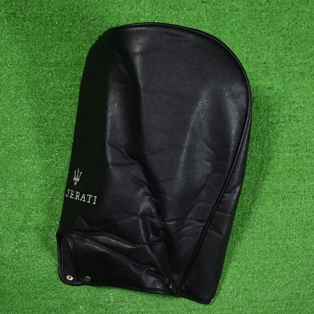 MASERATI Matte Black cart bag golf carry caddy bag rare japan used