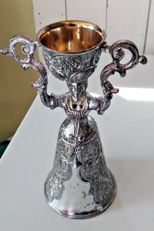 入手難 アンティーク　ウェディング ワガーカップ Wedding Cup In Antique Us Silver-Plated Cups & Goblets for sale | eBay
